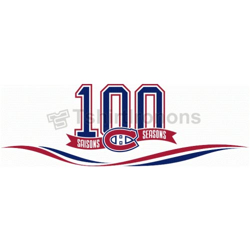 Montreal Canadiens T-shirts Iron On Transfers N205 - Click Image to Close